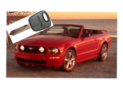 Auto transponder chip key being programmed for a vehicle at Interstate Security